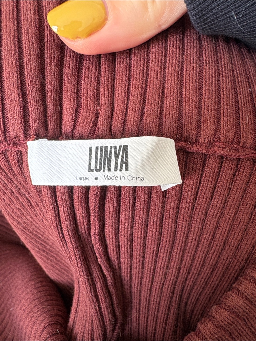Lunya ribbed legging